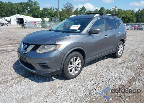 2016 Nissan Rogue Sv from USA, damaged, VIN KNMAT2MV6GP600245
